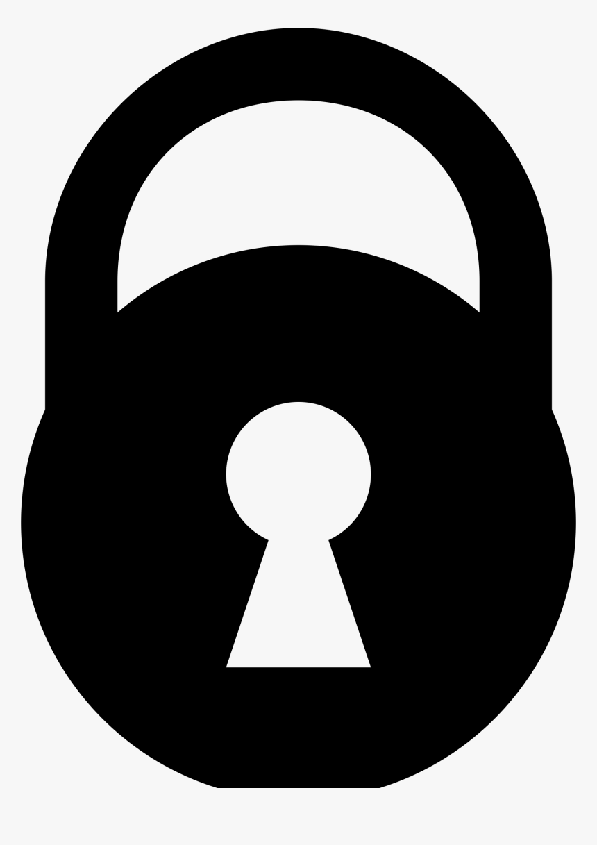 Symbol,weights,circle - Padlock Clipart, HD Png Download