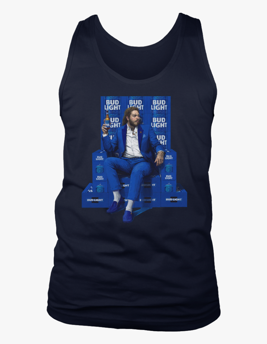 Post Malone Bud Light T Shirt, HD Png Download