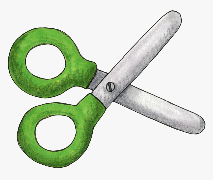 Transparent School Supplies Png - School Supplies Scissors Image Transparent, Png Download