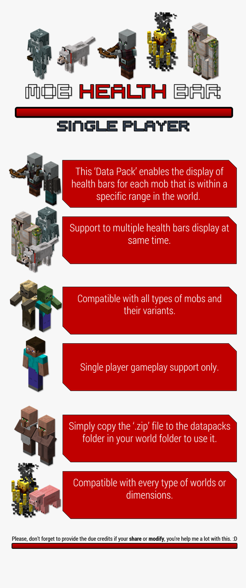 Mob Health Bar - Parallel, HD Png Download