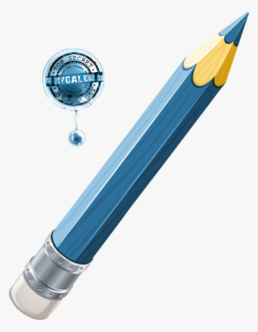 Png Colorful Pencil - Surfing, Transparent Png