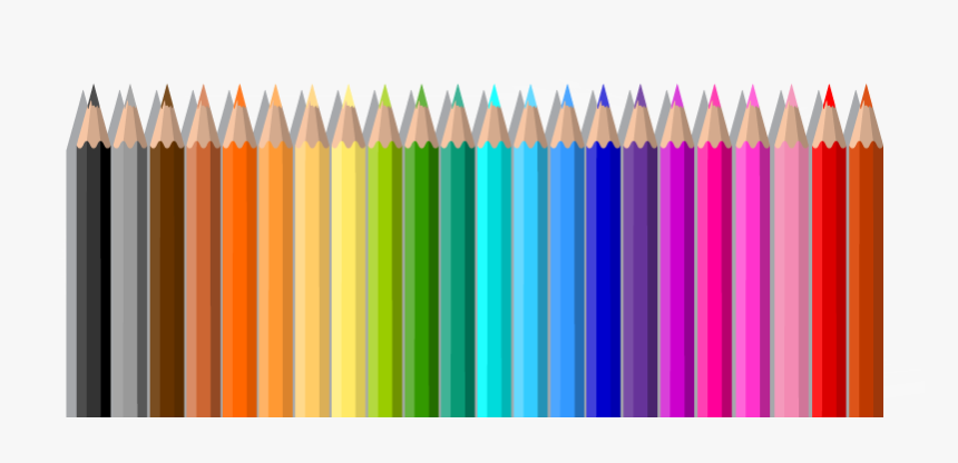 Crayon Colored Pencil - Vector Color Pencil Png, Transparent Png