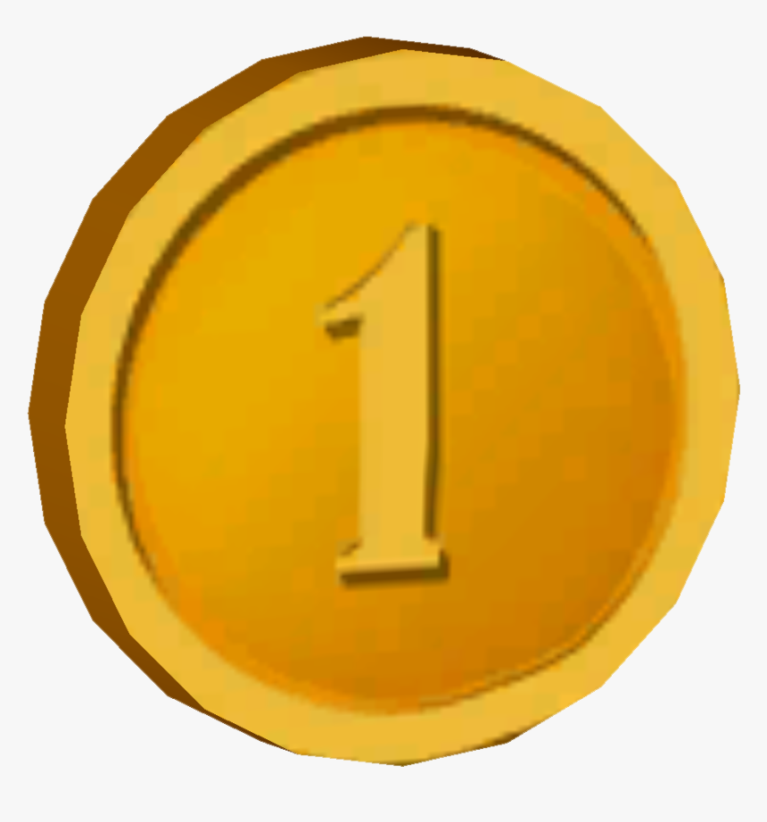 Pre-alpha Gold Coin 1 - 1 Gold Coin Clipart, HD Png Download