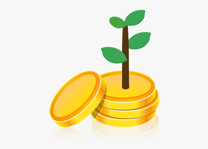Investment, Gold, Coin, Money, Bank, Currency, Finance - Investing Transparent Vector Png, Png Download