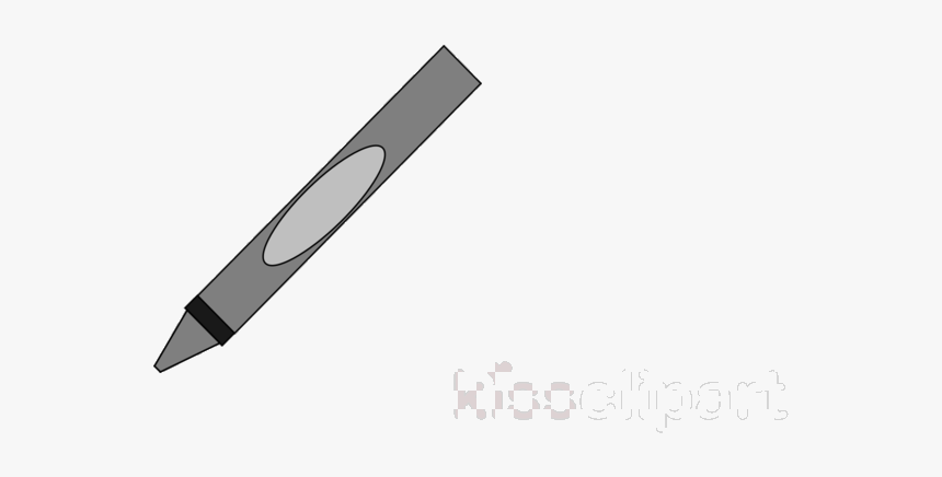 Gray Crayon Graphics Art Transparent Image Clipart - Sketch, HD Png Download