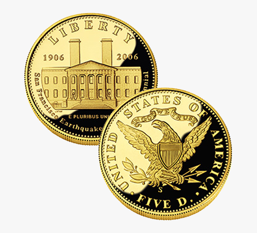 Morgan Silver Dollar, HD Png Download