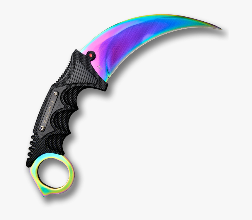 Transparent Fade Clipart - Marble Fade Karambit Fade, HD Png Download