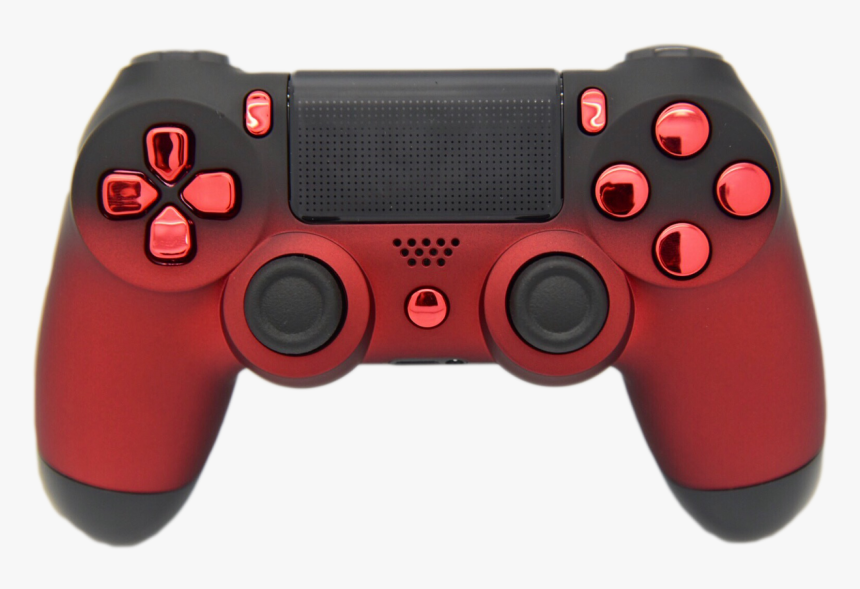 Red Playstation Controller, HD Png Download