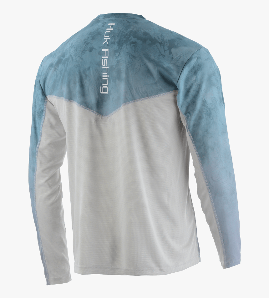 Huk Icon X Fade Long Sleeve 
 Class - Long-sleeved T-shirt, HD Png Download