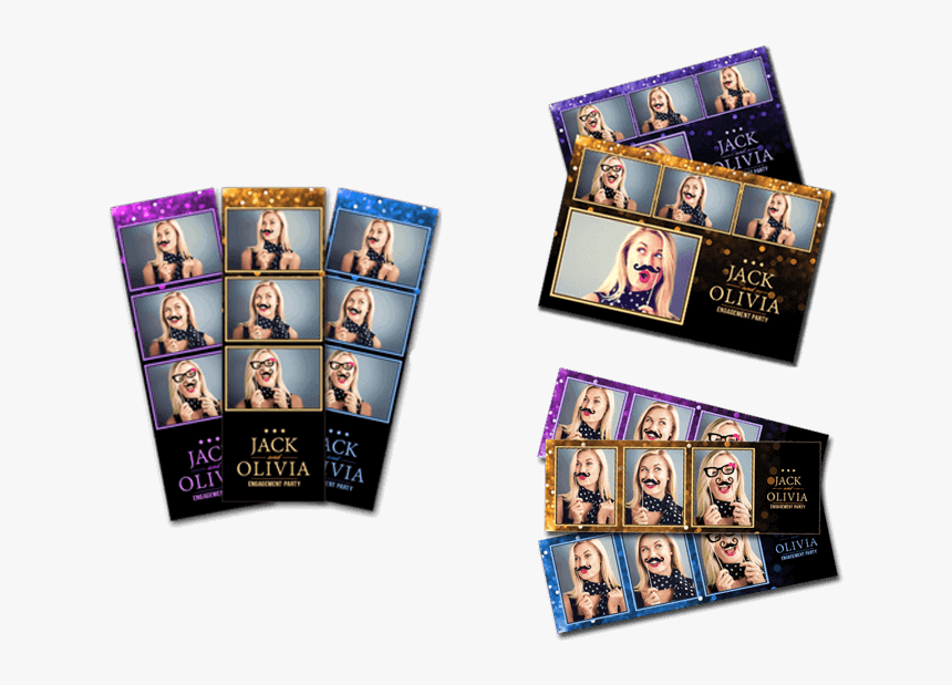 Fade To Sparkle Design Set - Photobooth Template, HD Png Download