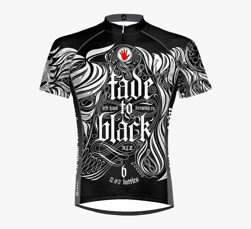 Left Hand Fade To Black Cycling Jersey - Left Hand Brewing Fade To Black, HD Png Download