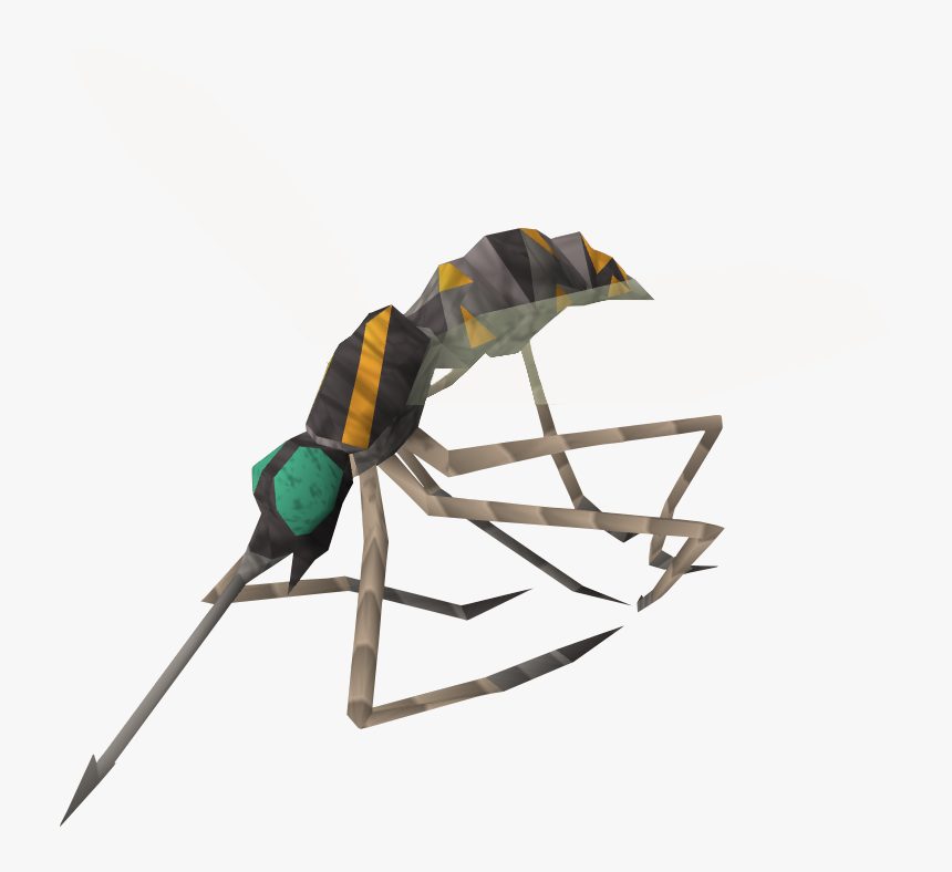 Mosquito Made Of Clay, HD Png Download