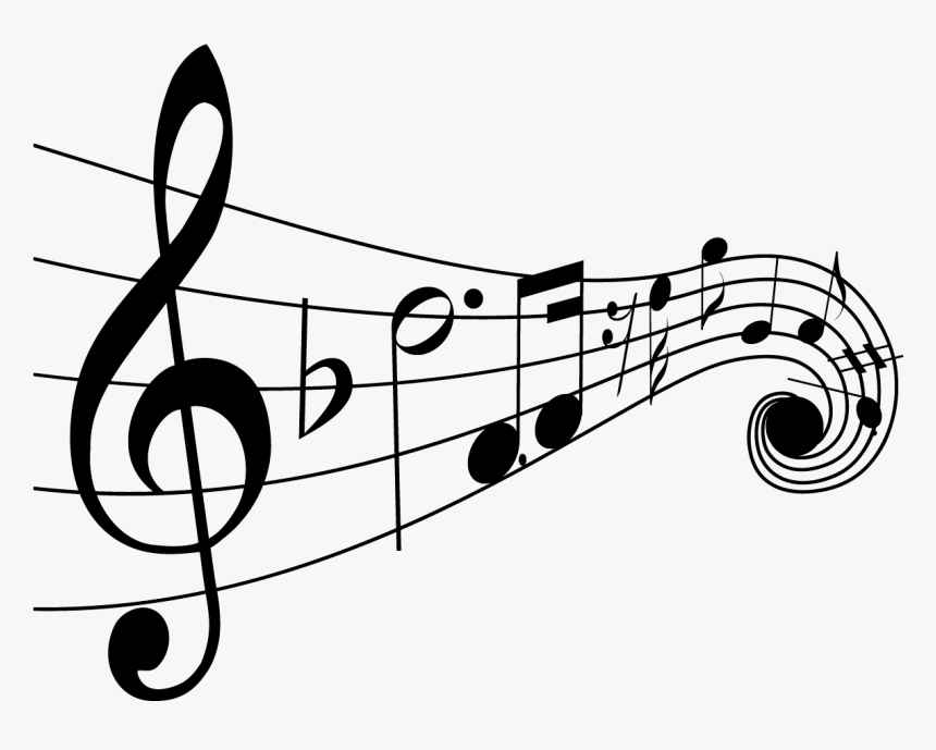 Resultado De Imagem Para - Music Notes Clipart Black And White, HD Png Download