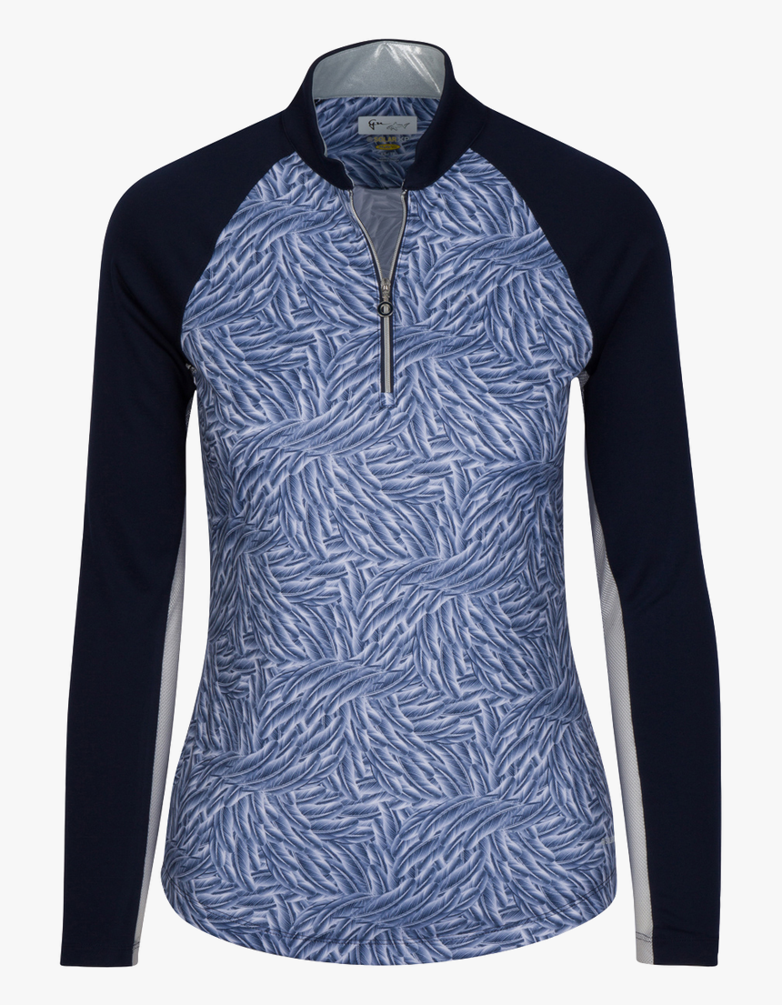 Navy - Long-sleeved T-shirt, HD Png Download