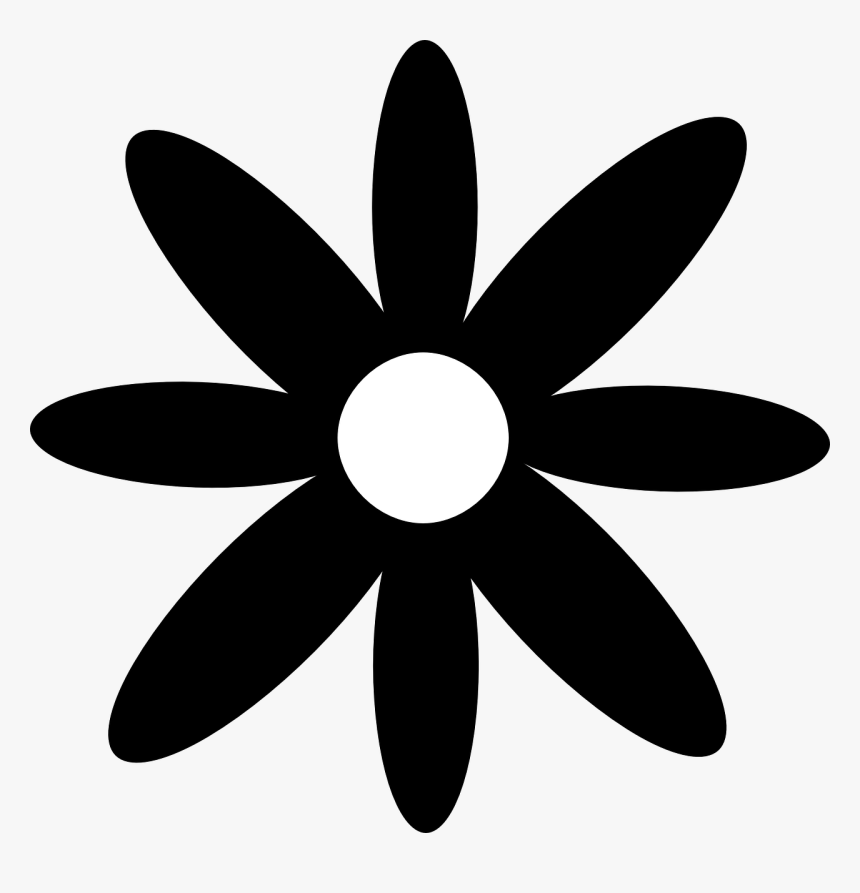 Silhouette, Spring, Daisy, Flower - Daisy Flower Silhouette, HD Png Download