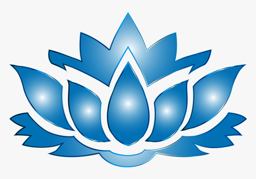 Blue Lotus Flower Clipart, HD Png Download
