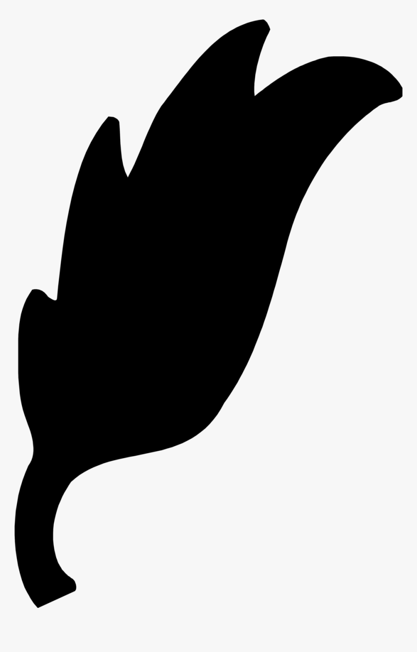 8636 Illustration Of A Flower Silhouette Pv, HD Png Download