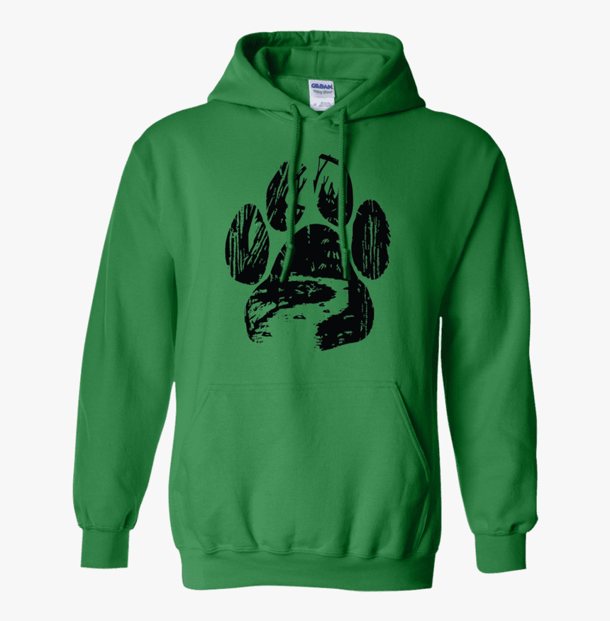 Into The Forest Cat Paw Hoodie 
 Class - Hoodie, HD Png Download