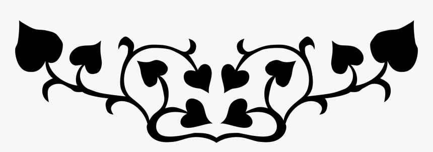 Photography - Floral Border Black And White, HD Png Download