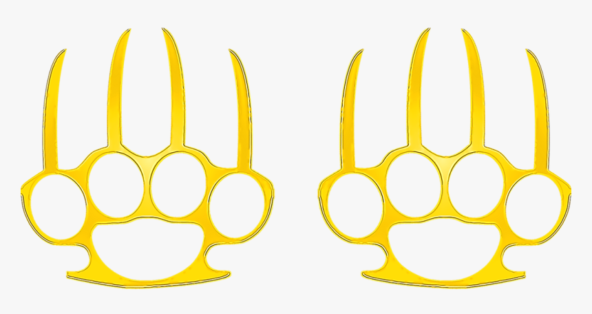 Avenger S Brass - Cat Claw Brass Knuckles, HD Png Download