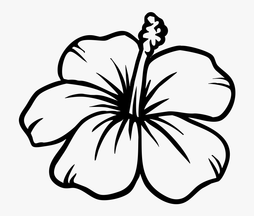 Transparent Flower Silhouette Png, Png Download