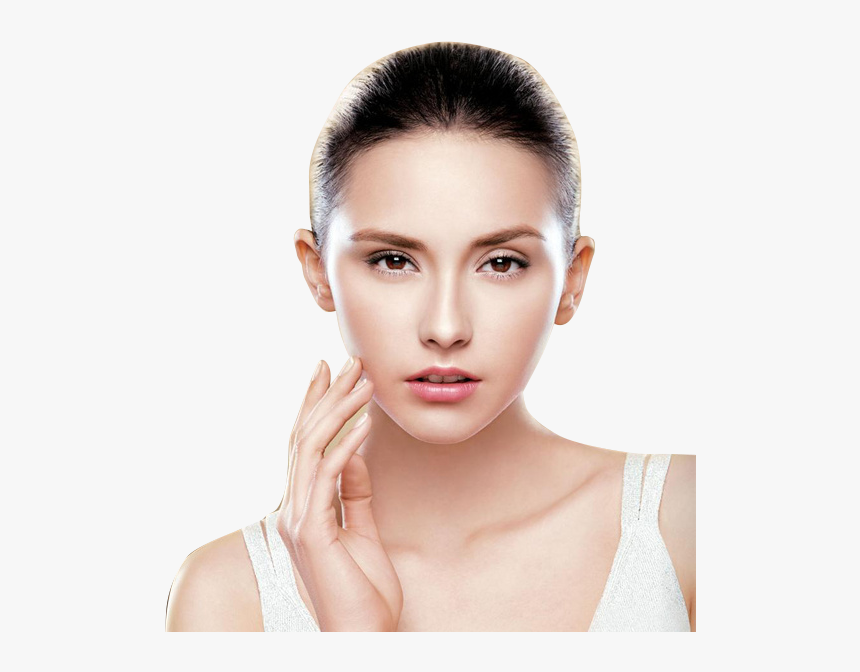 Europe And Models Foreign In Model America Clipart - Applying Cream On Face, HD Png Download