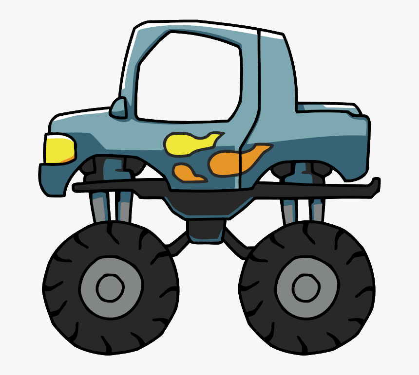 Monster Truck - Monster Truck Clip Art, HD Png Download