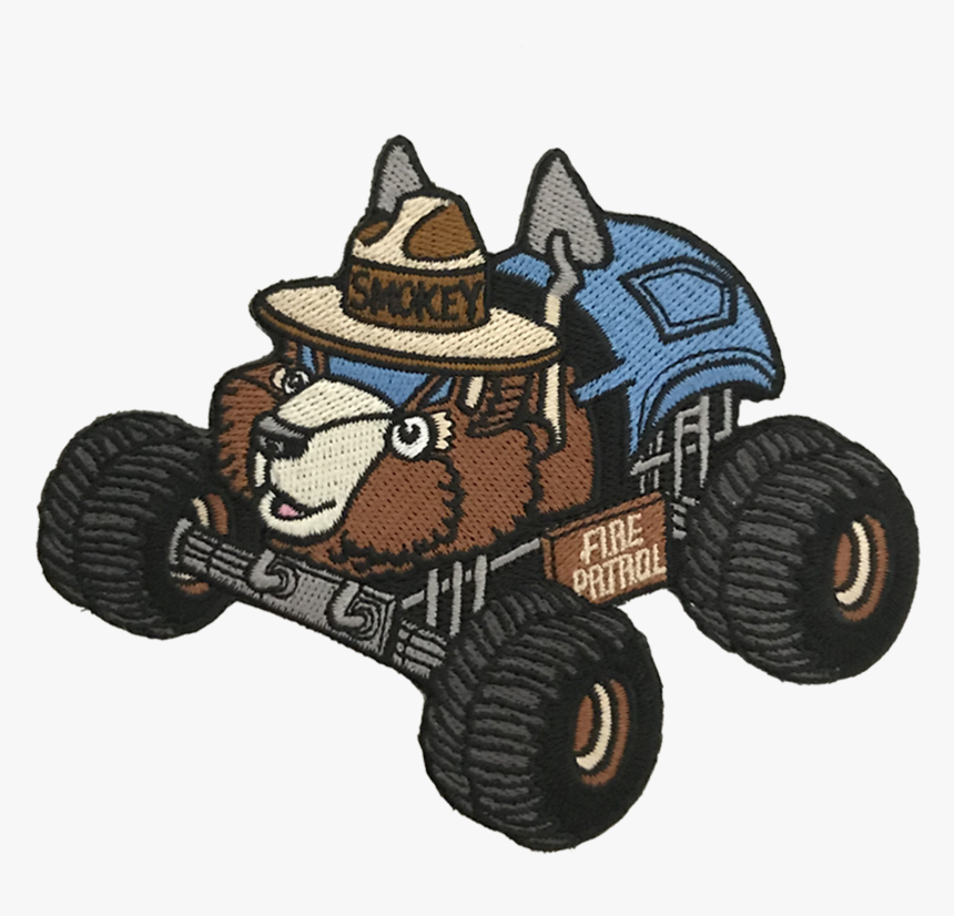 Smokey Bear Monster Truck - Monster Truck, HD Png Download