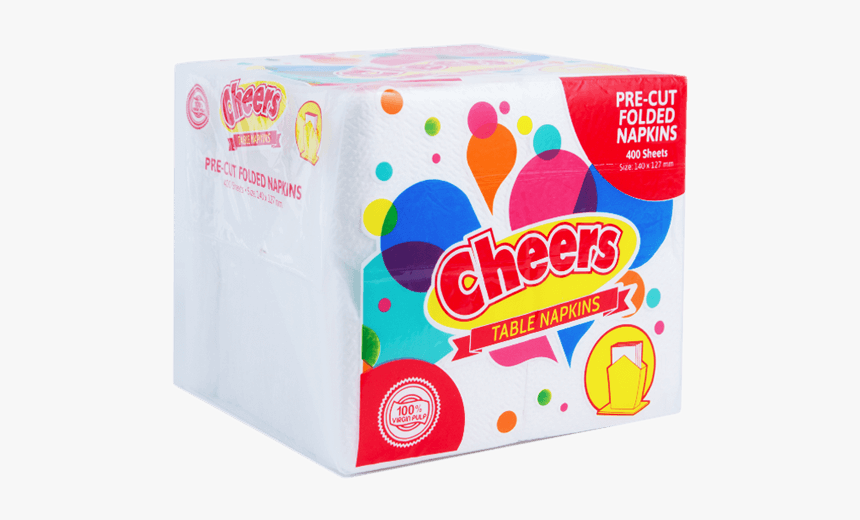 Cheers Table Napkin, HD Png Download