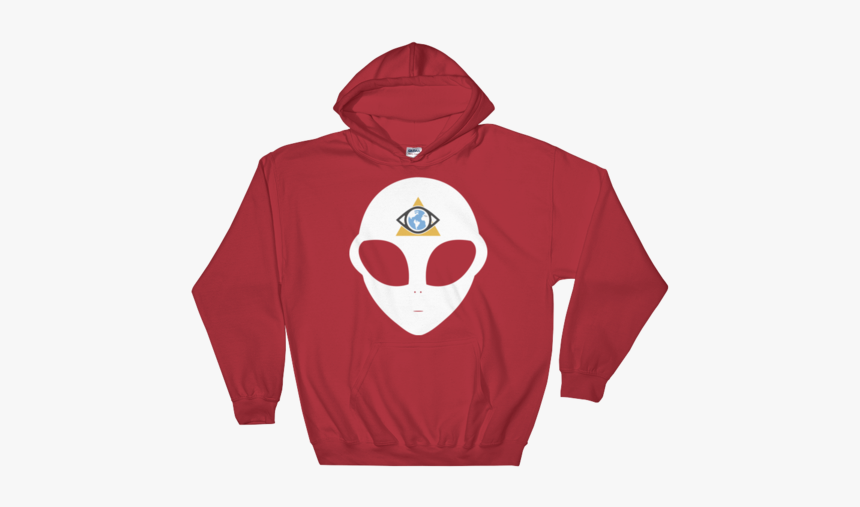 Alien Third Eye Hoodie - Hoodie, HD Png Download
