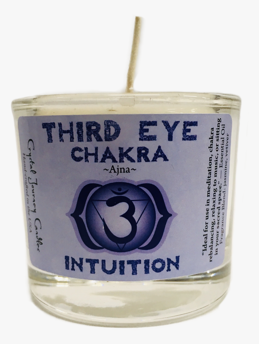 6th Chakra Third Eye Ajna To Find Your Inner Peace - Candle, HD Png Download