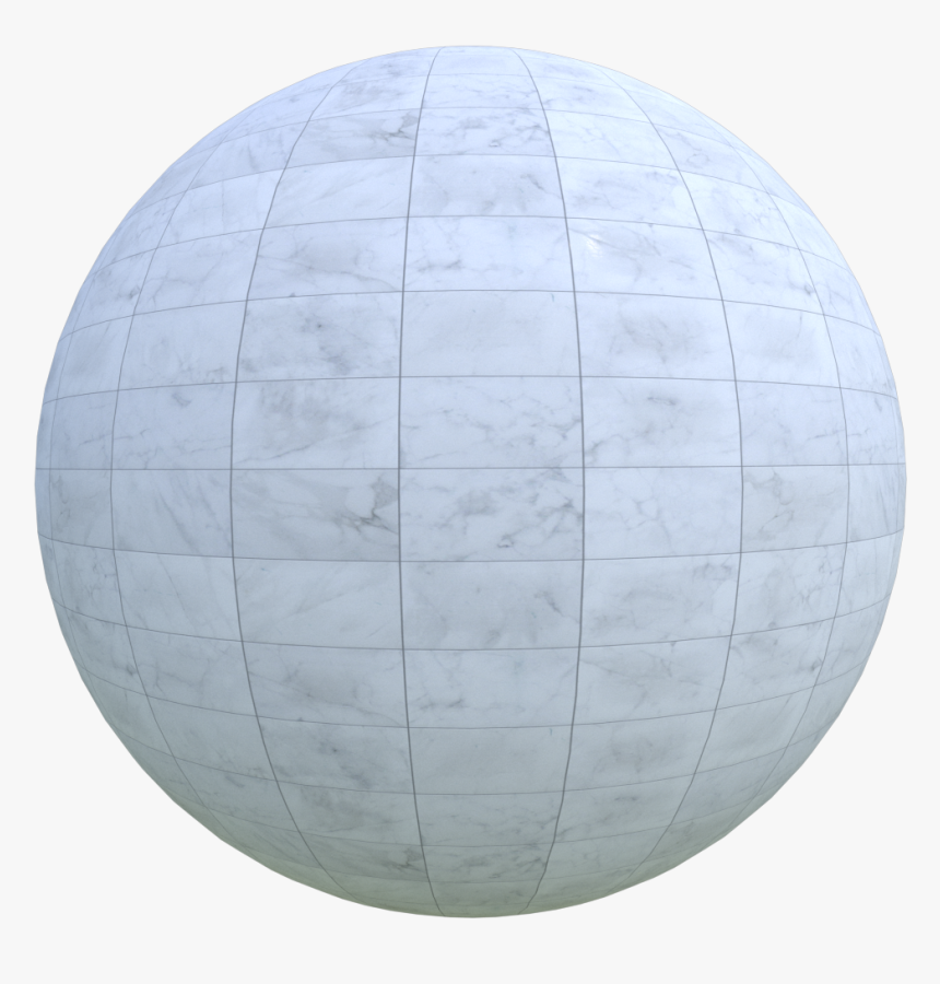 Marble Tiles Texture - Sphere, HD Png Download