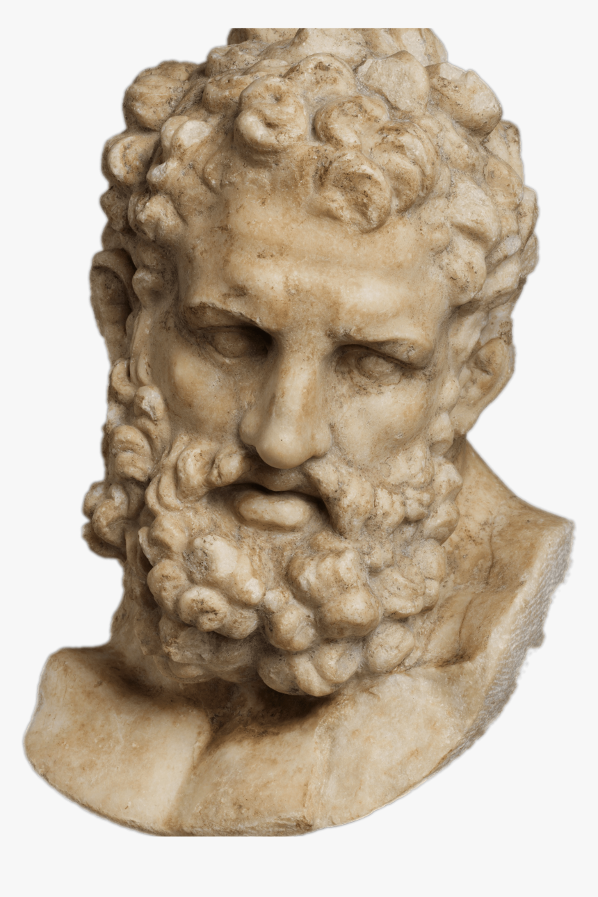 Marble Head Of Heracles, HD Png Download