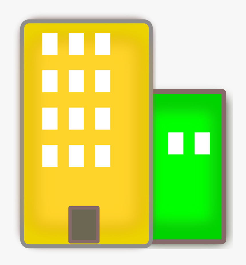 Transparent Buildings Clipart - Apartment Clipart, HD Png Download