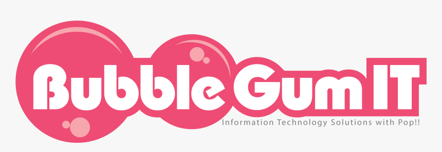 Bubble Gum Logo Png, Transparent Png