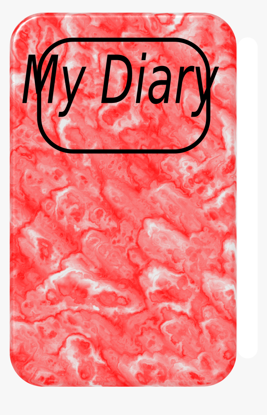 Marble Diary 1 Clip Arts - Illustration, HD Png Download