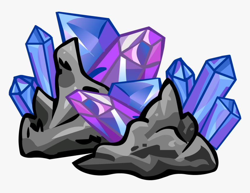 Club Penguin Wiki - Club Penguin Crystal Furniture, HD Png Download