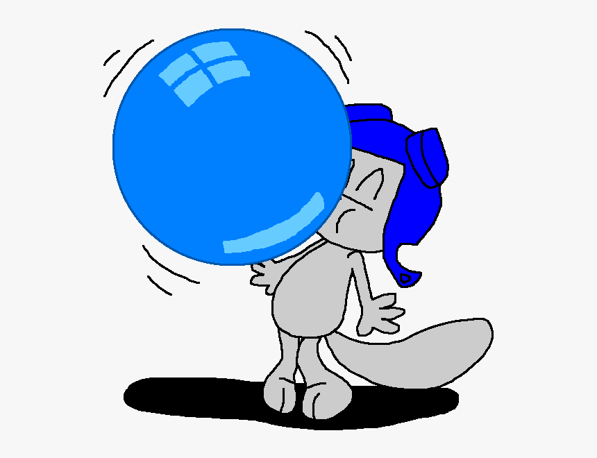 Rocky S Super Blue Bubble Gum By Pokegirlrules, HD Png Download