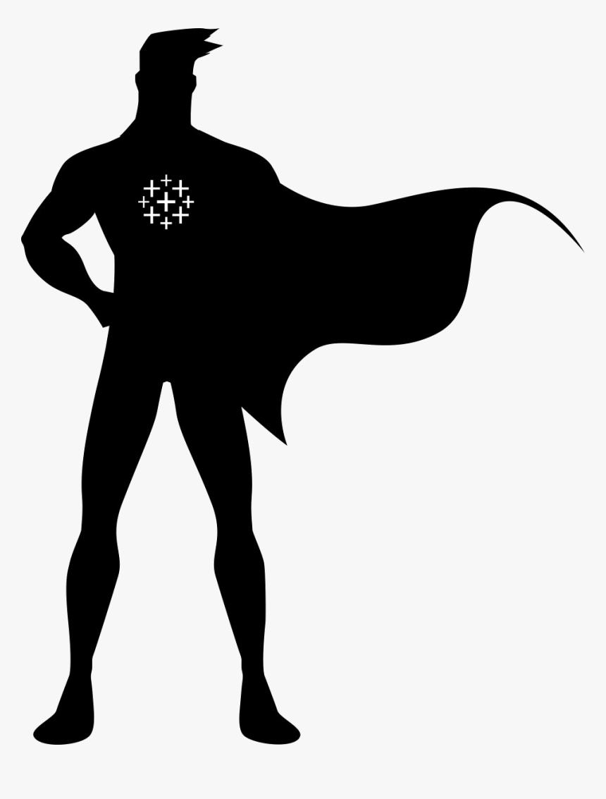 Silhouette Clip Art Superhero Movie Spider-man - Silhouette Super Hero Png, Transparent Png