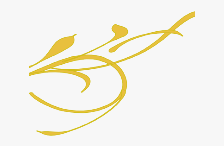Flower Vine Clip Art, Hd Png Download , Png Download - Swirl Clip Art, Transparent Png