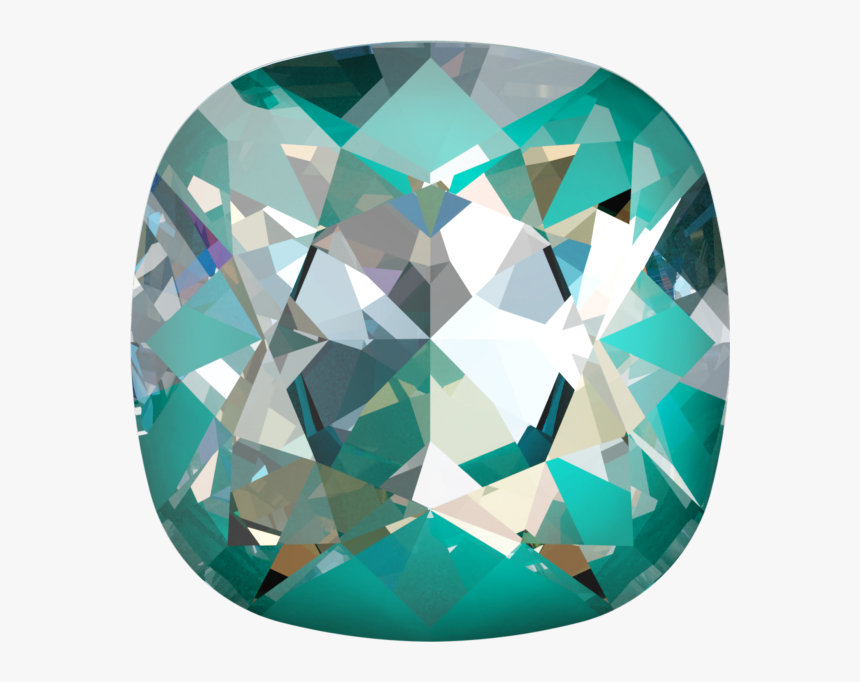 Swarovski 4470 Cushion Square Fancy Stone Crystal Laguna - Crystal, HD Png Download