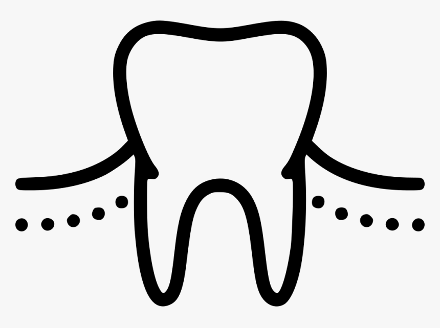 Tooth Gum Teeth Medicine - Teeth Gum Icon, HD Png Download