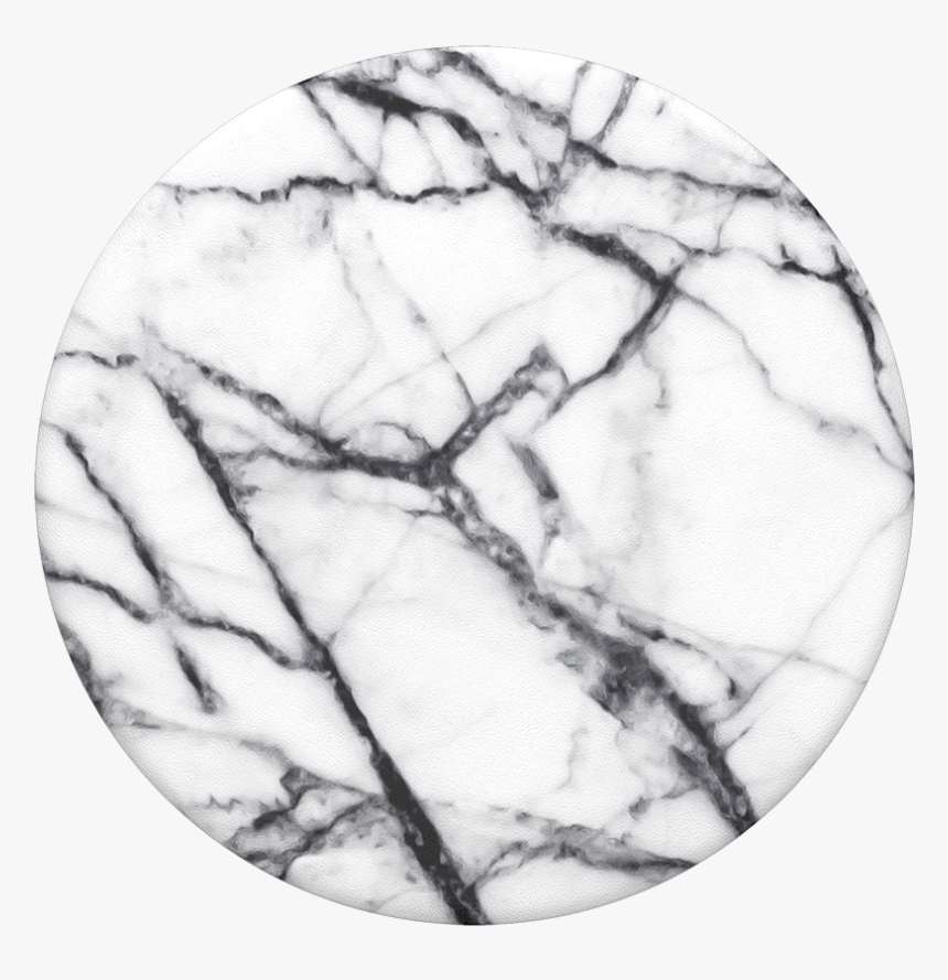 Dove White Marble - Black And White Marble Popsocket, HD Png Download