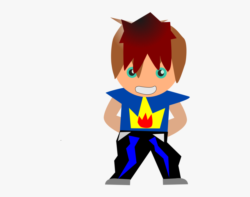 Boy,art,fictional Character - Comics, HD Png Download