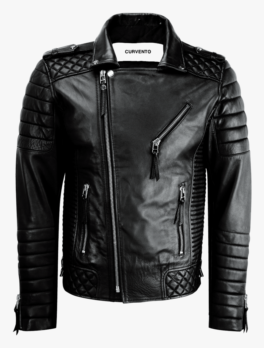Men Jacket Download Transparent Png Image - Leather Jacket Men Png, Png Download