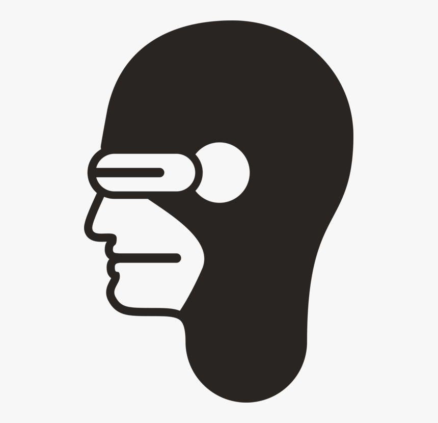 Head,silhouette,jaw - Rosto Dos Super Herois, HD Png Download
