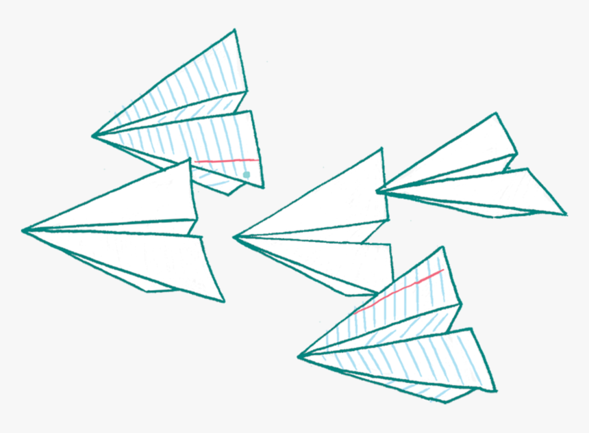Paper Plane , Png Download - Triangle, Transparent Png