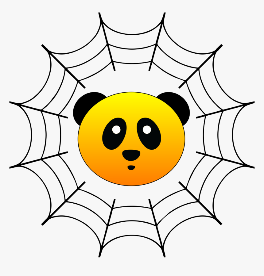 Cobweb Design Clipart , Png Download - Vector Spider Web Illustration, Transparent Png