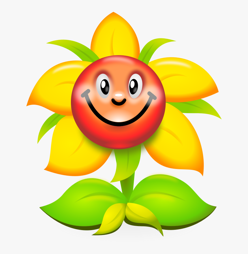 Peacock Clipart Vilakku - Funny Flower Clipart, HD Png Download