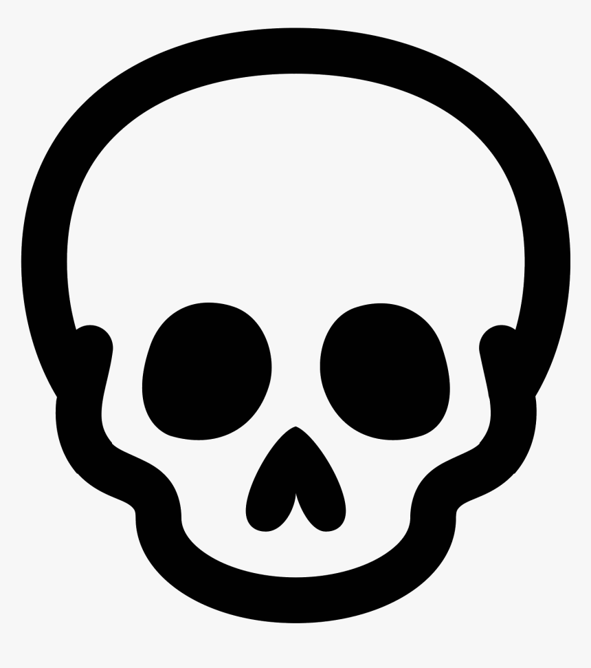 Skull Icon Png, Transparent Png